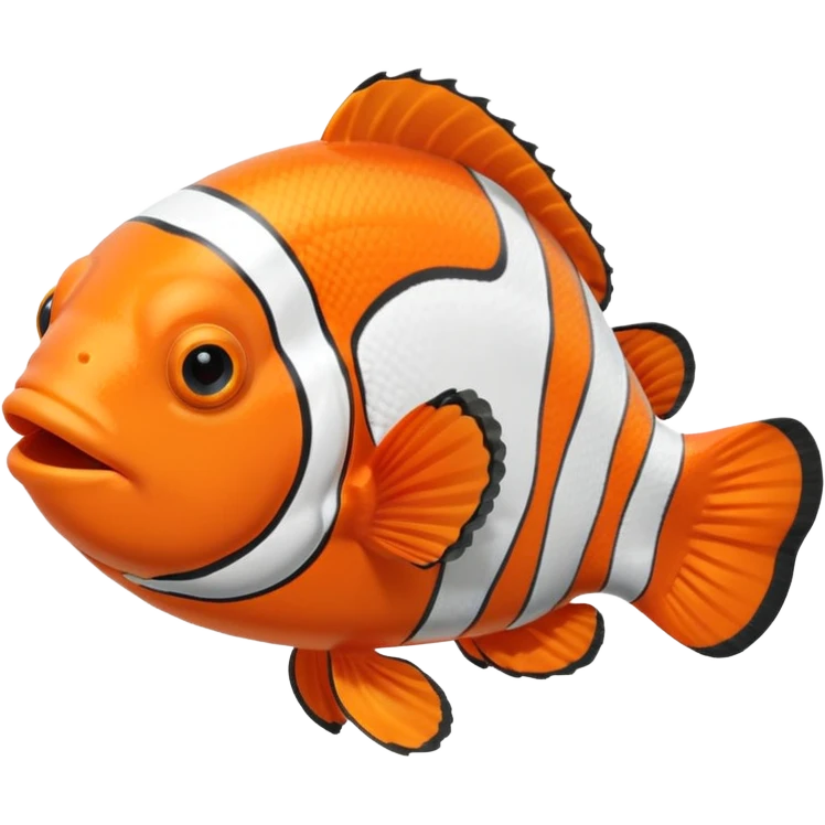 Nemo clownfish emoji