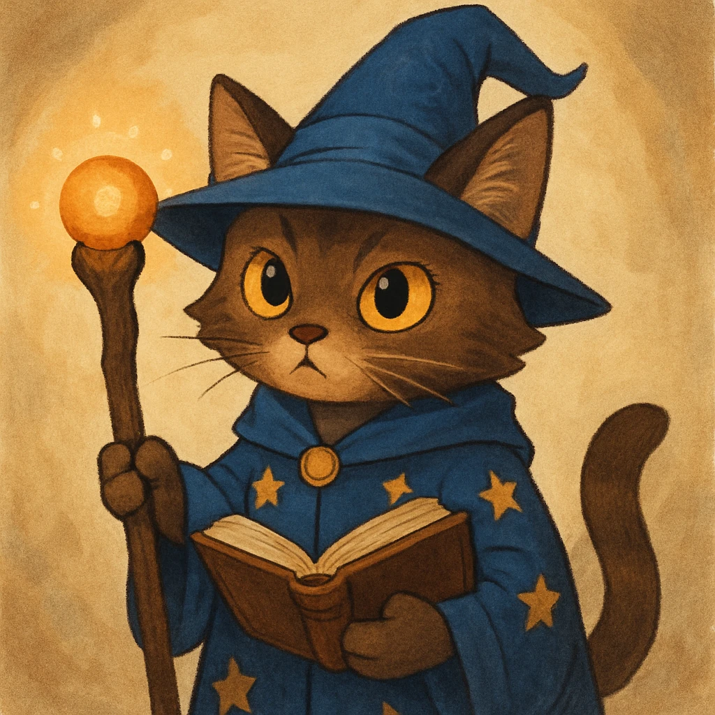 wizard gato emoji