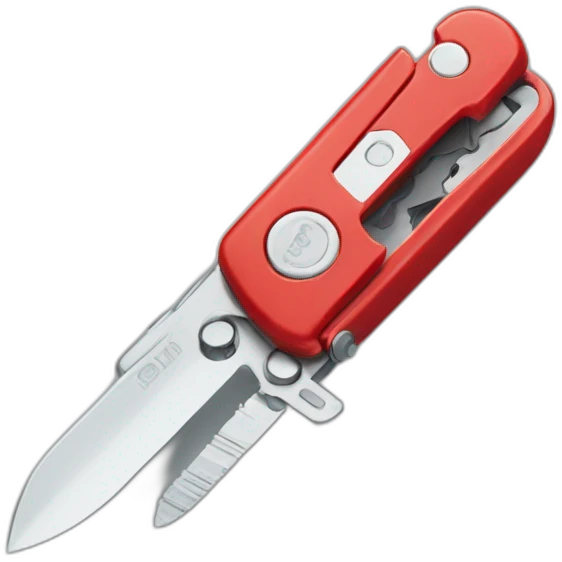 open swiss army knife emoji