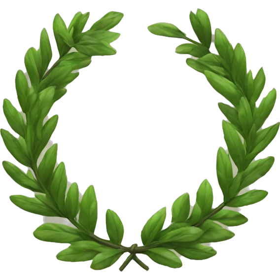 laurel wreath emoji