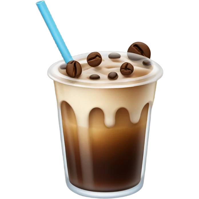 Iced coffe  emoji