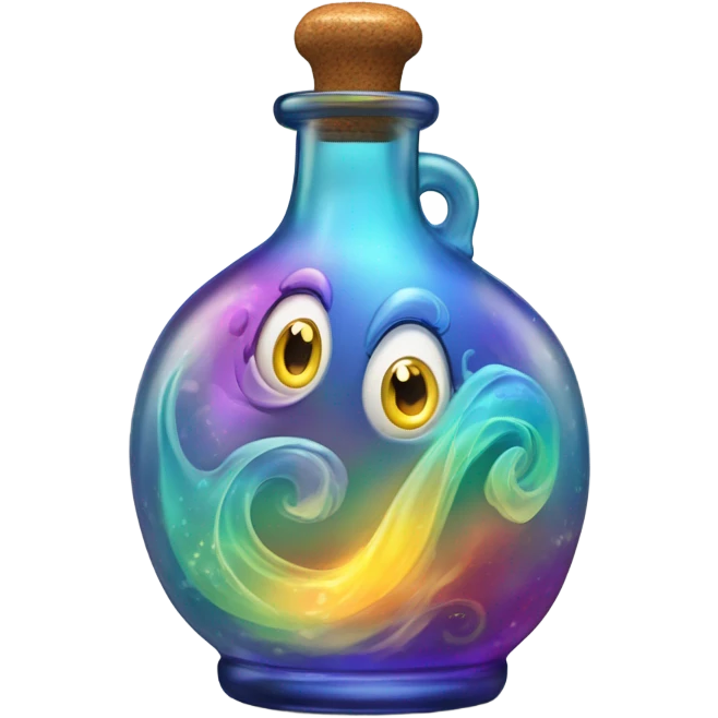 genie in bottle emoji