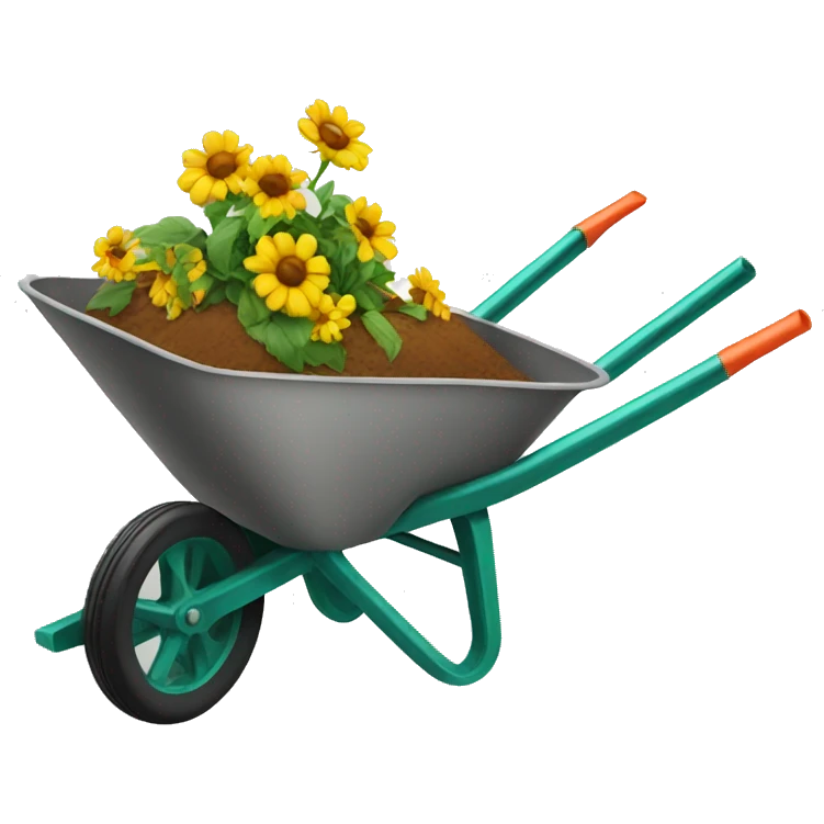 wheelbarrow emoji