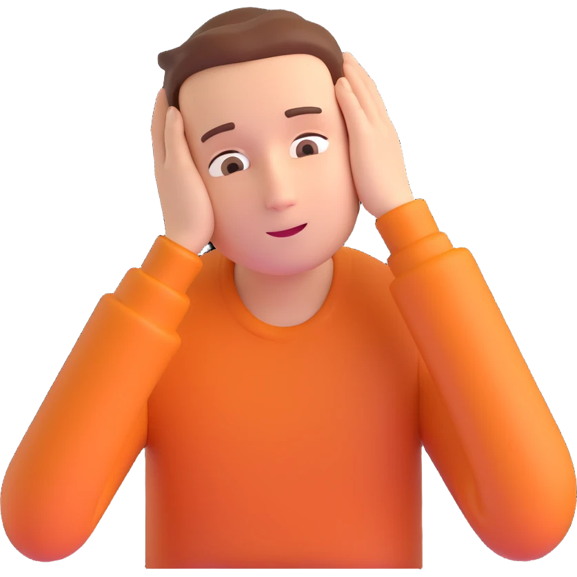 person nodding their head with a friendly expression emoji