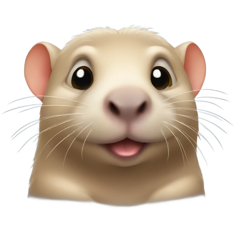 Mole rat  emoji