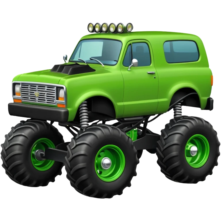Grave Digger best view  emoji