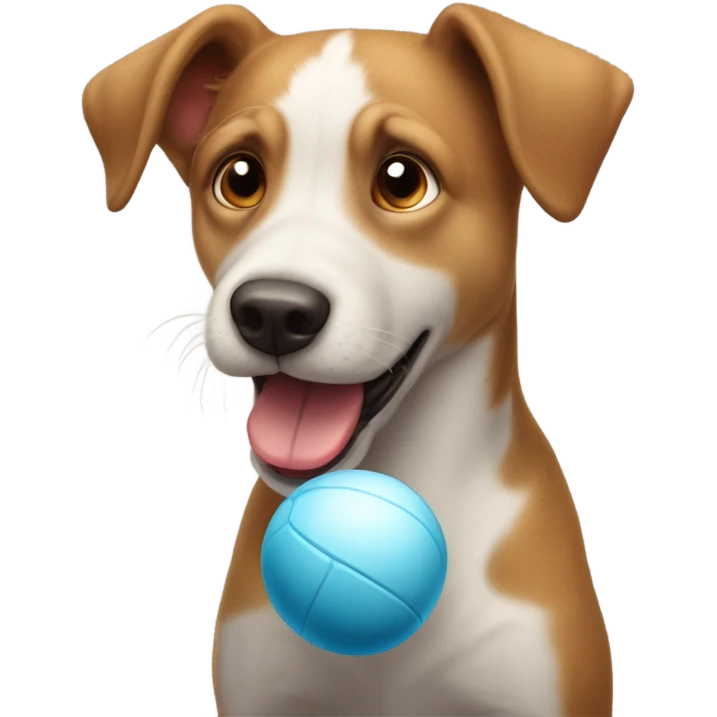 Perro inteligente emoji