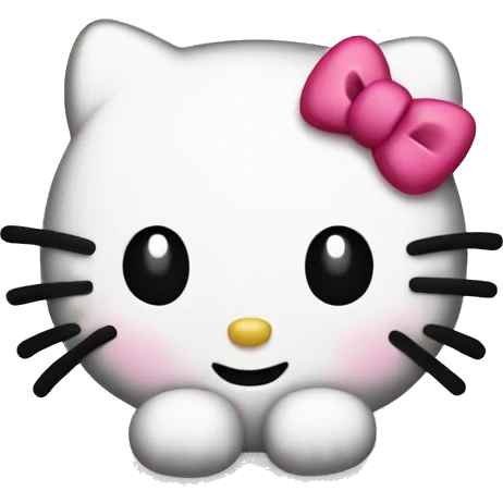Hello kitty emoji