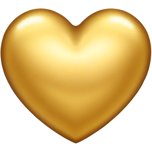 Golden Heart emoji
