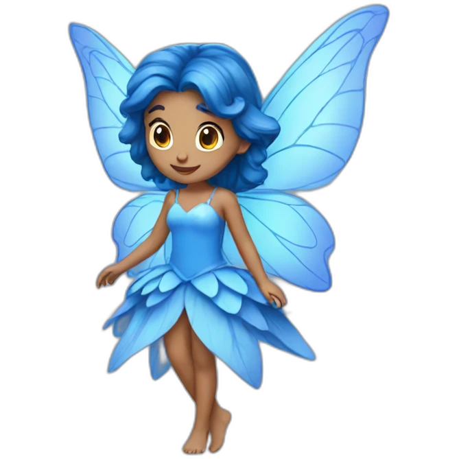 blue fairy emoji