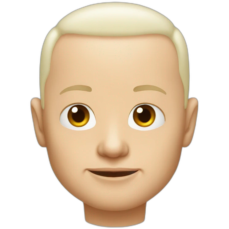elon musk without hair emoji