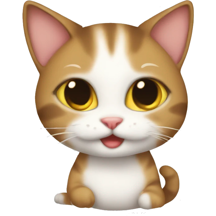 Pregnant cat emoji