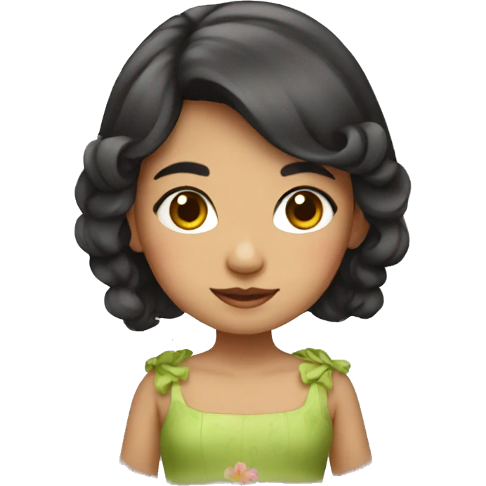 Niña enojada emoji