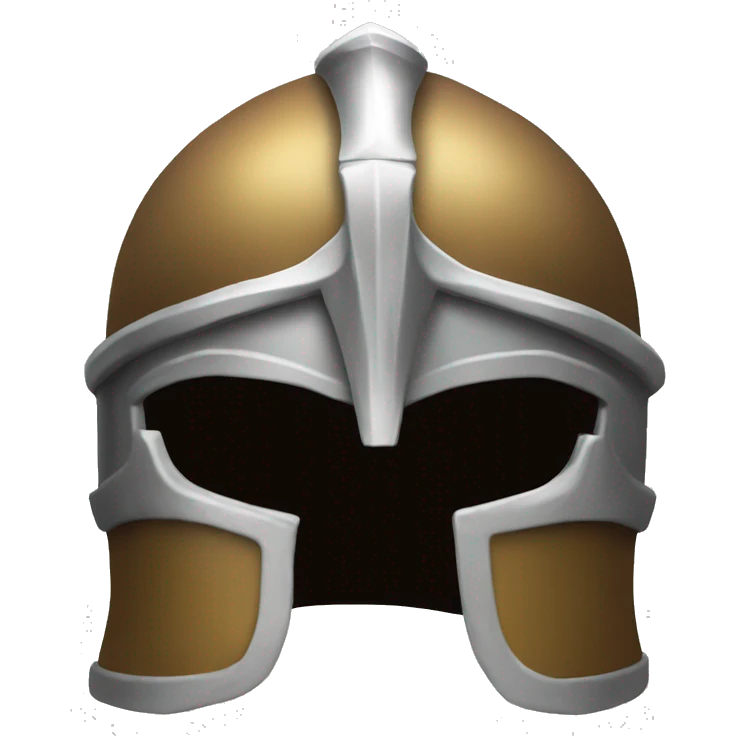 gladiator helmet front emoji