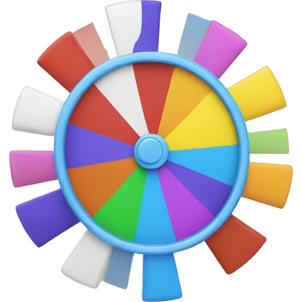 Spin wheel emoji