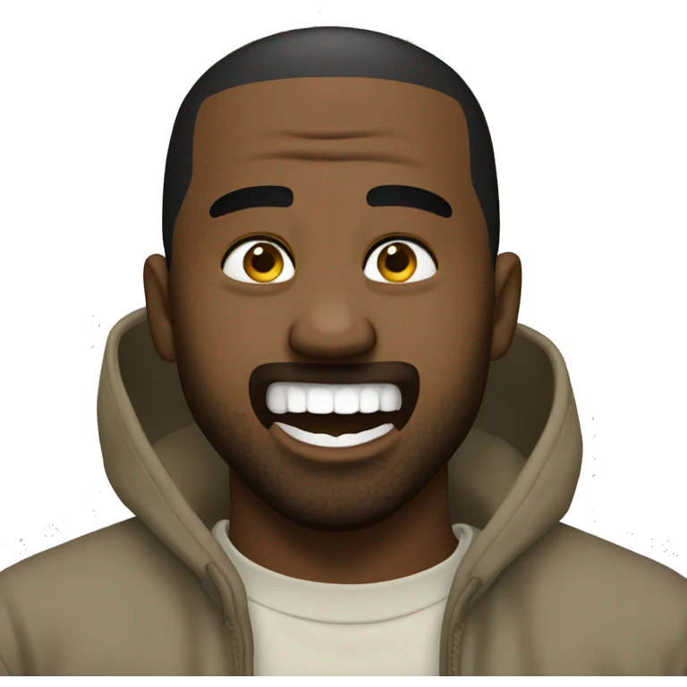 kanye laugh crying emoji