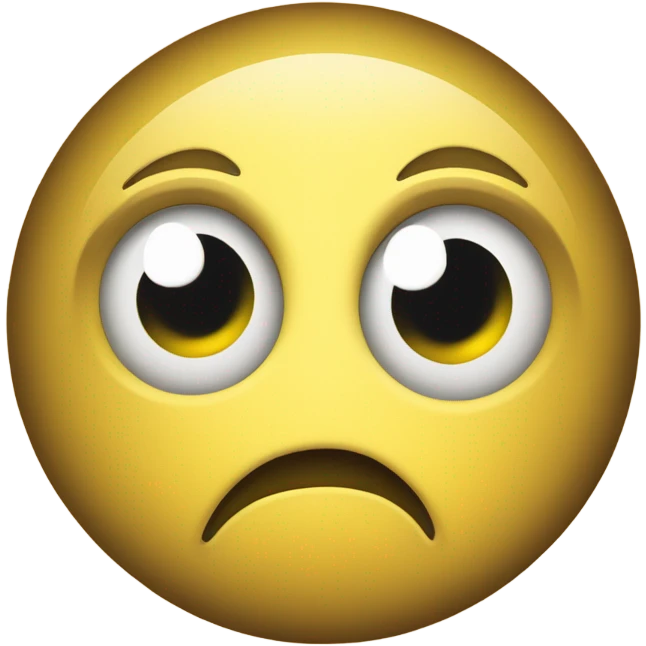 Side eye yellow emoji emoji