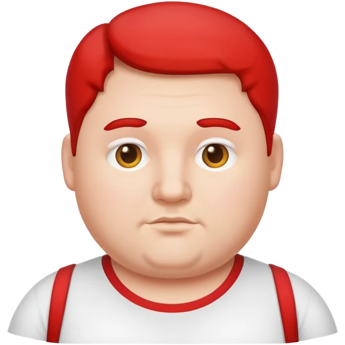 Толстый парень в майке бчб  emoji