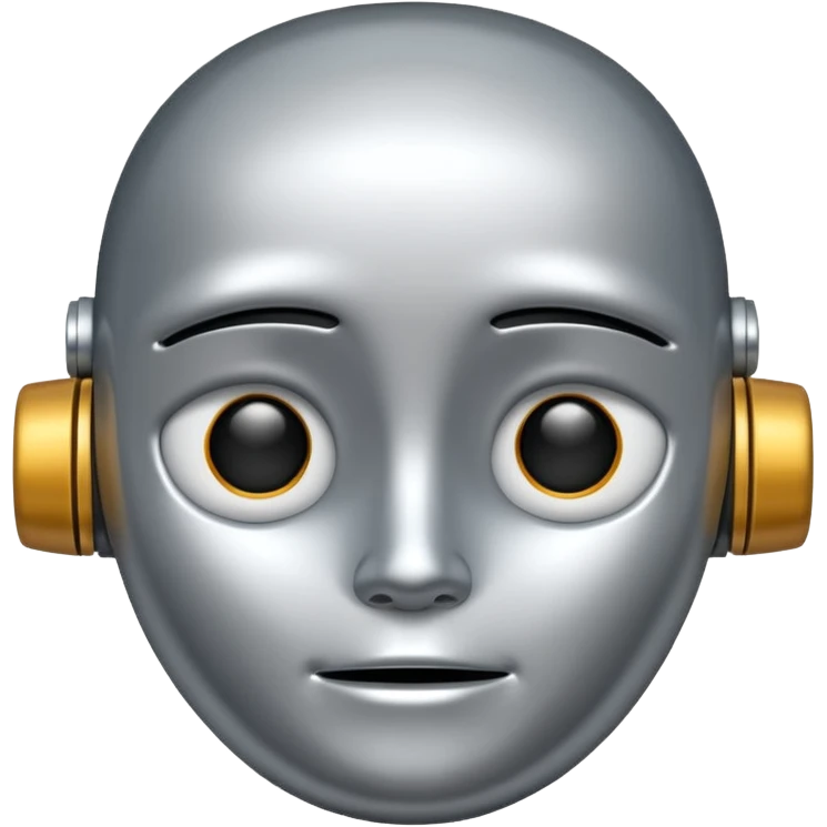 kid robot face emoji