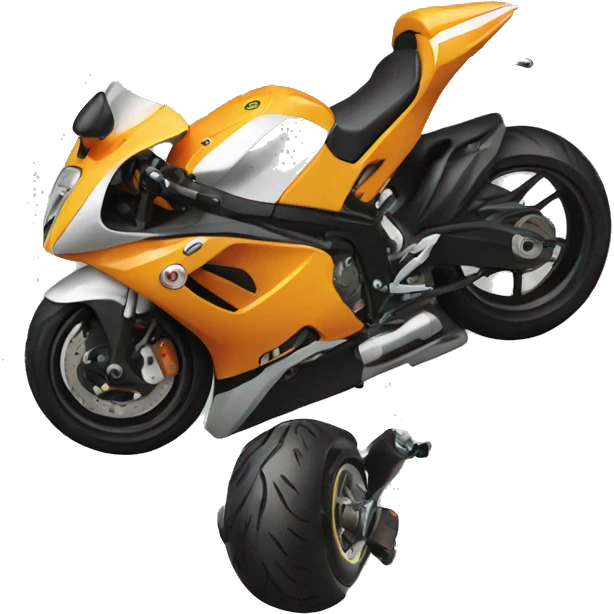 sports motorcycle  emoji