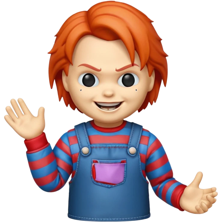 Un emojin de chuky emoji