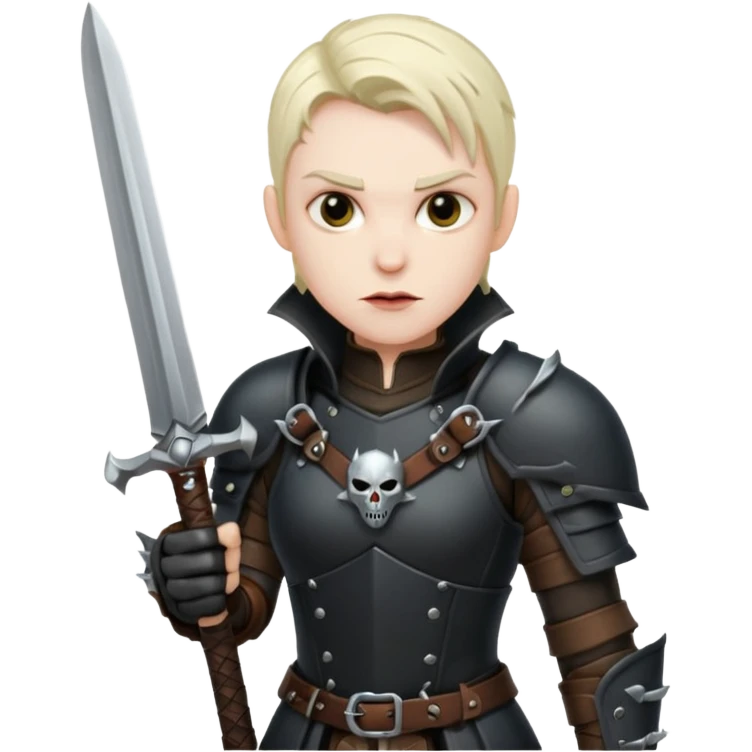 blade vampyre hunter holding swords emoji