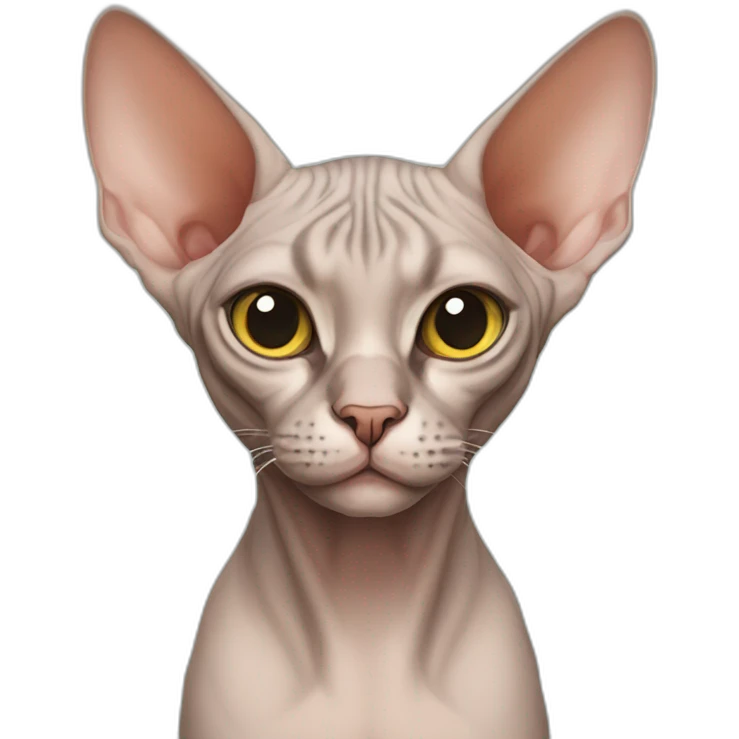 sphynx cat emoji