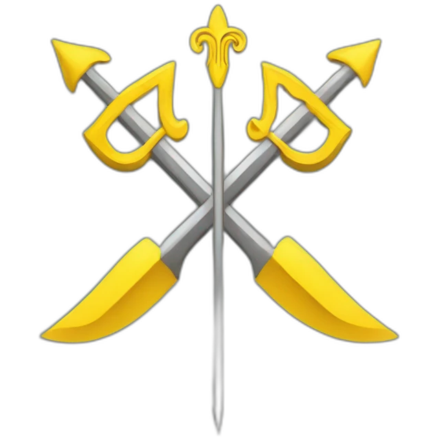 Emblem of Ukraine he's like a trident  emoji