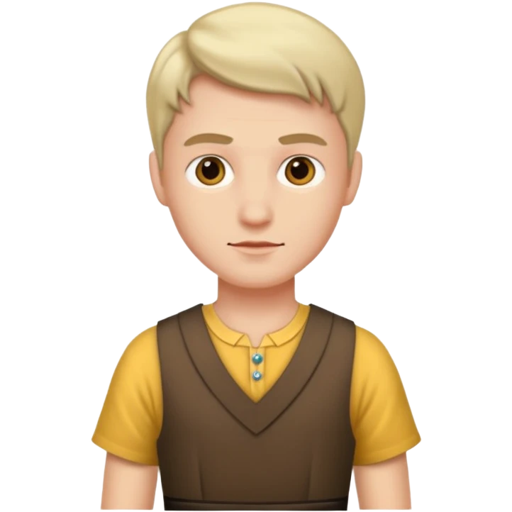 man wearing a dress emoji