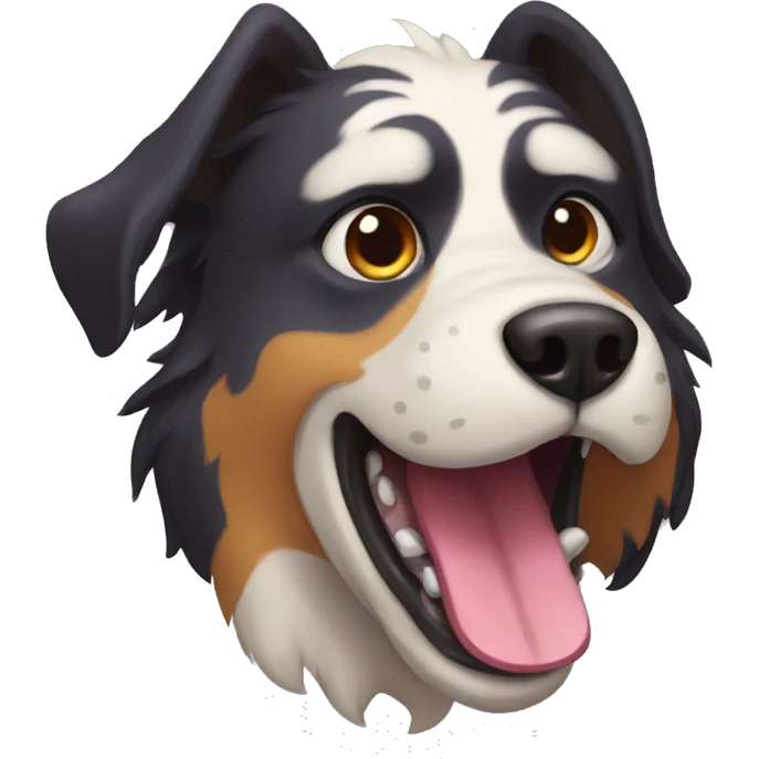 Monster dog emoji