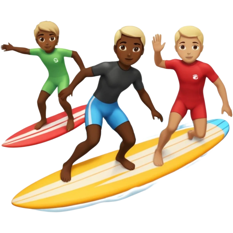 🏄🏿‍♂️🏄🏼‍♀️🏄🏻 emoji