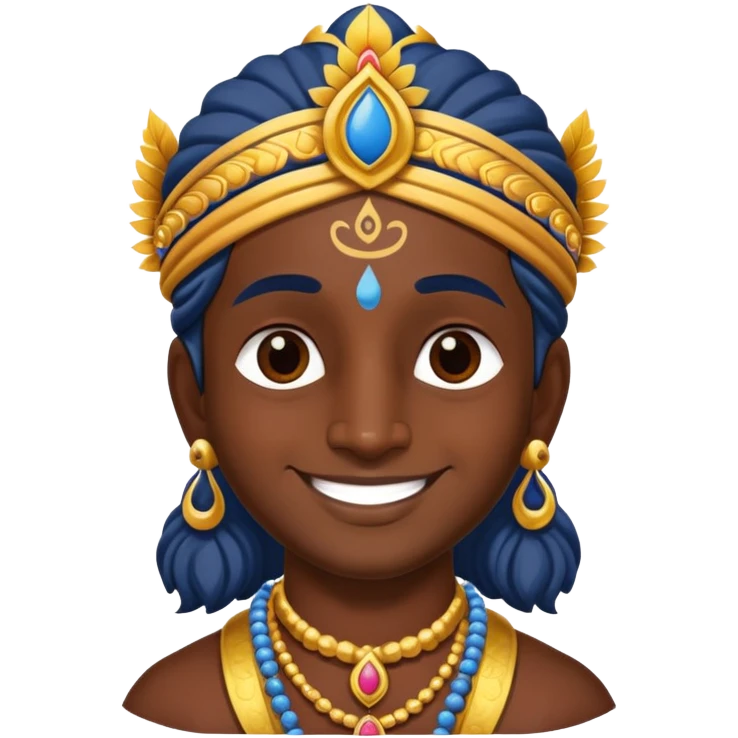 Lord krishna  emoji