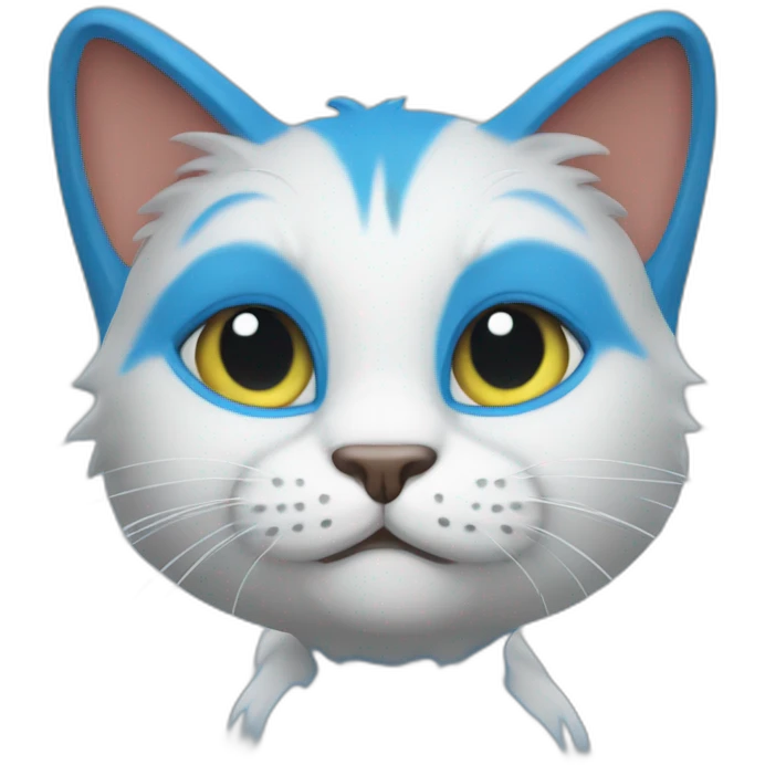 Smurf cat emoji