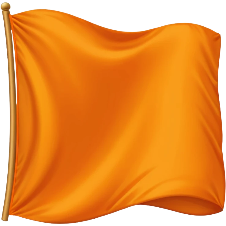 Orange flag emoji