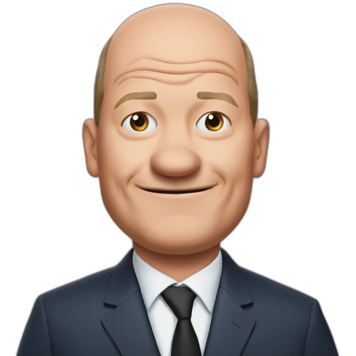 drunk Olaf Scholz emoji