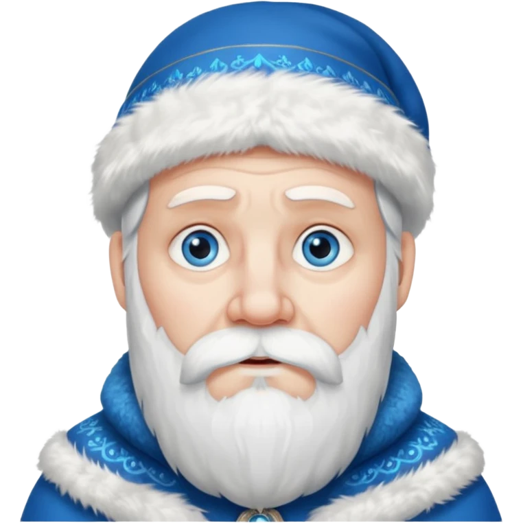 Father Frost SAD emoji