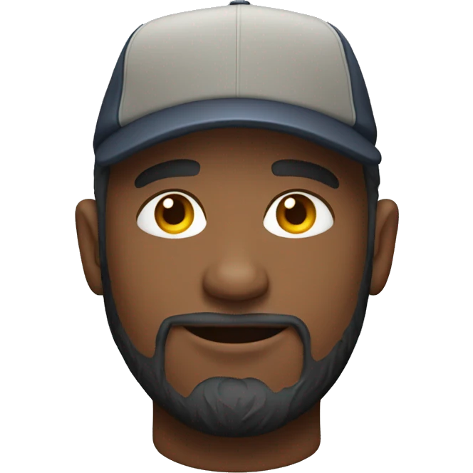 Man with ballcap emoji