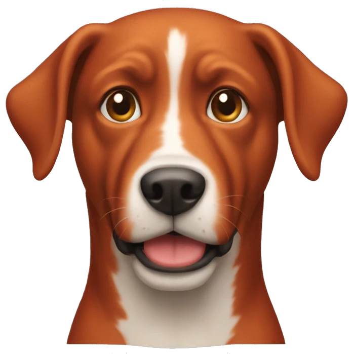 red dog emoji