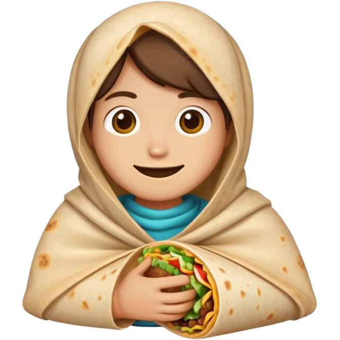 Ohio wearing a burrito  emoji