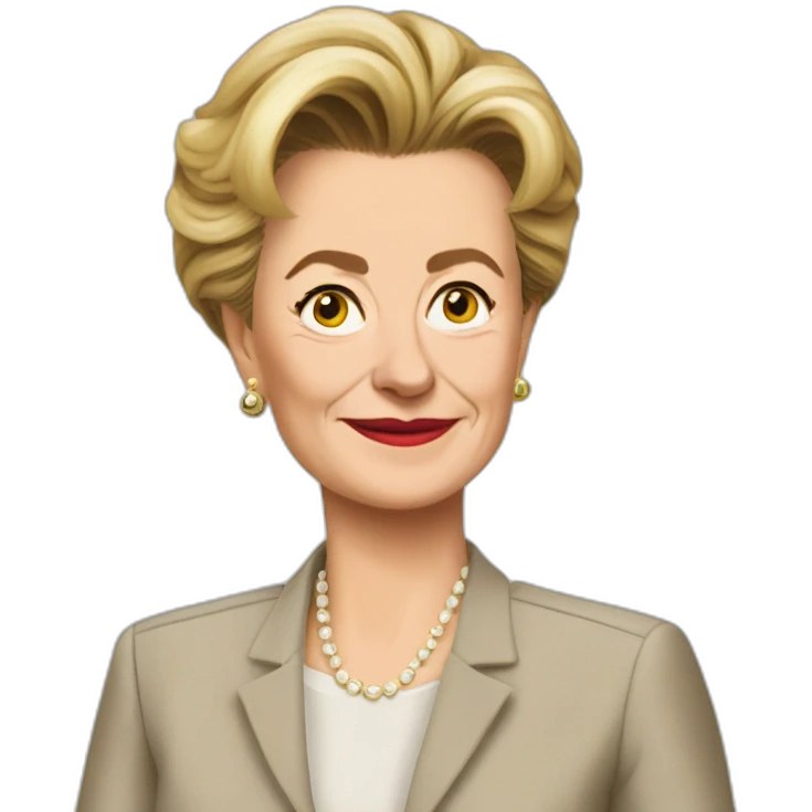 ursula von der leyen emoji