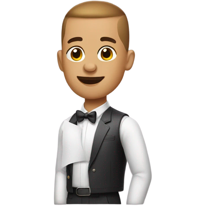 slick haircut emoji