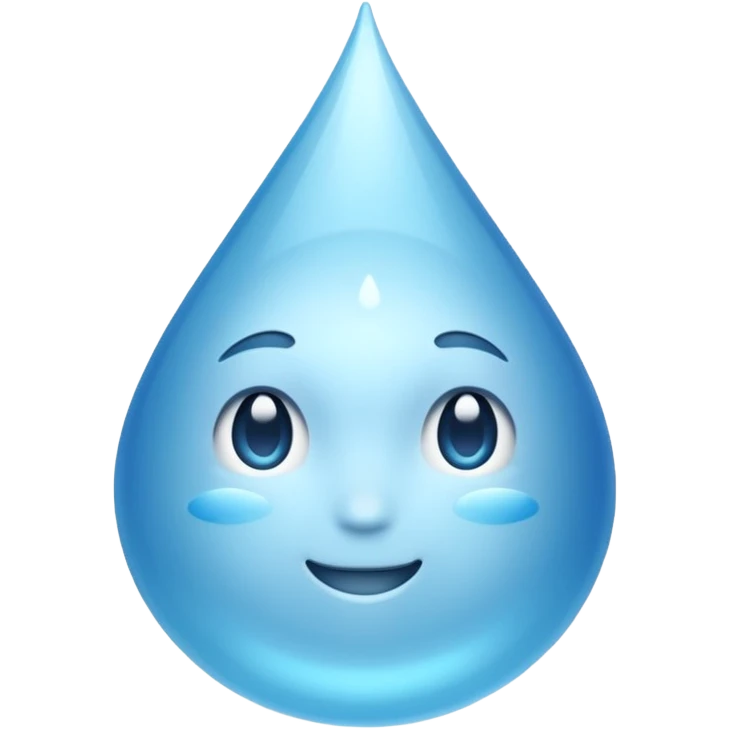 Transparent Droplets (No background) emoji