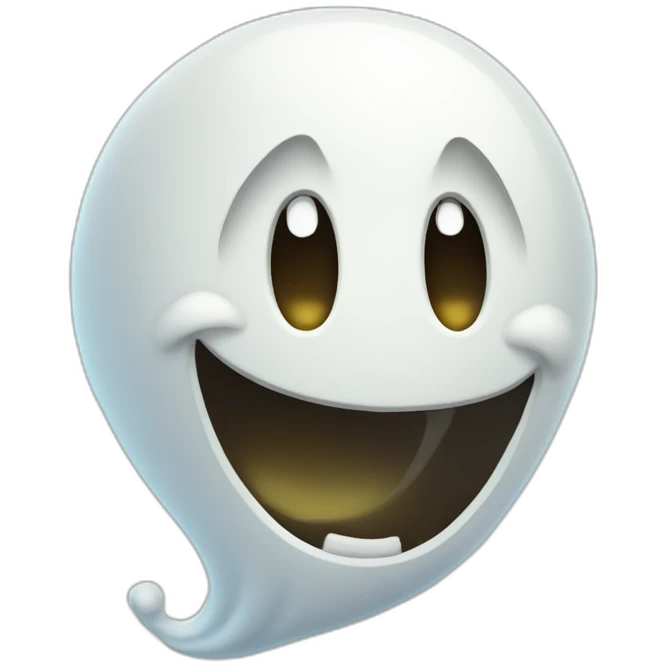laughing ghost emoji