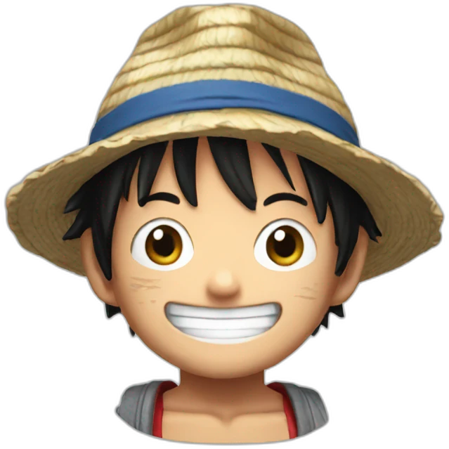 Mini luffy emoji