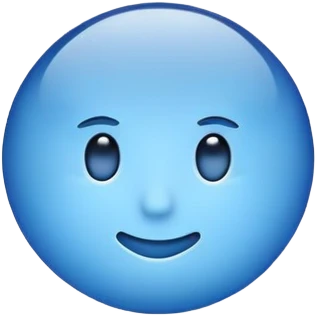 blue emoji