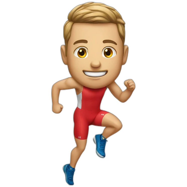triathlete finisher emoji