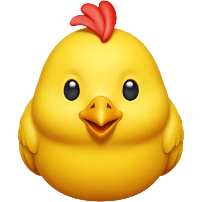 chicken 3d imoji transparen  emoji