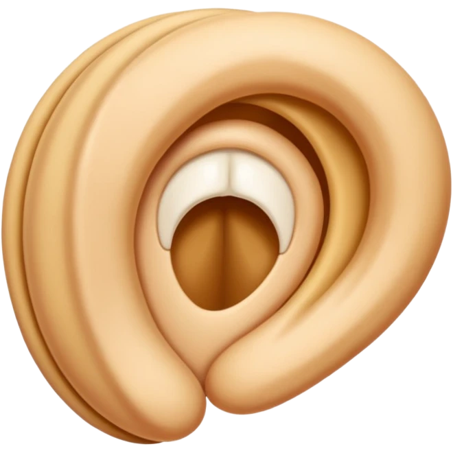 ear can hear english emoji