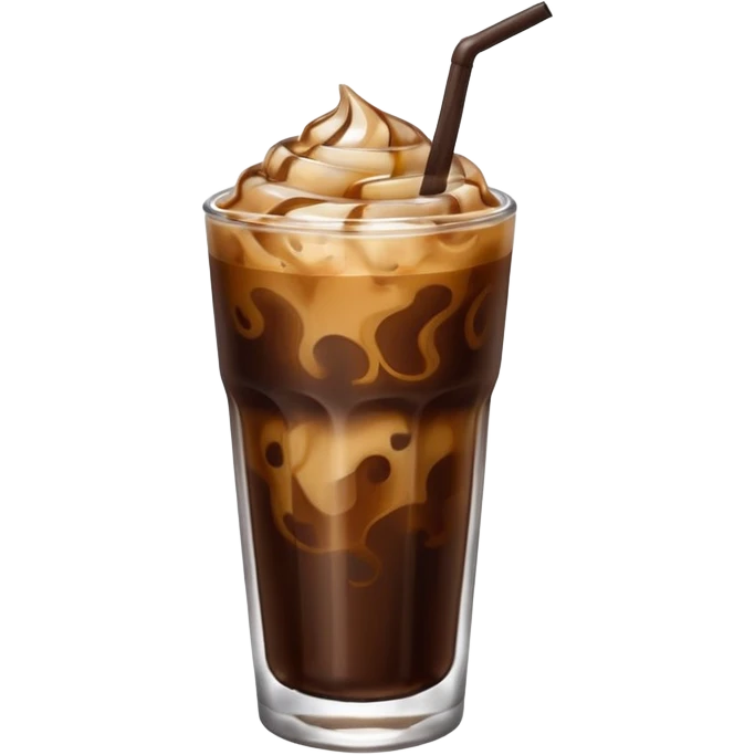 Iced coffee emoji
