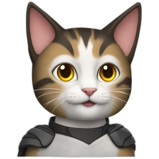 Cat superhero emoji